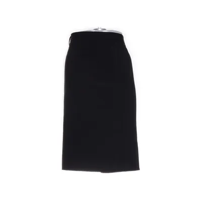Skirt (Black) from Brandtex Elastane, Polyester, Viscose