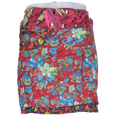 Wikkelrok (Rood, Blauw, Meerkleurig) van Moshiki Katoen