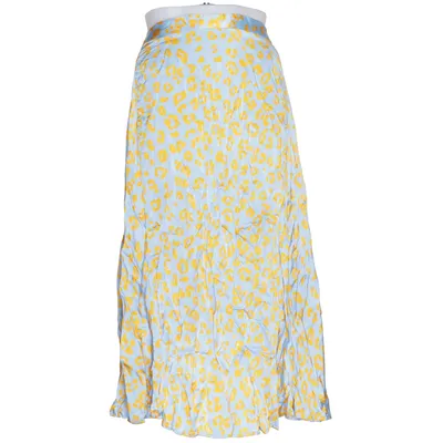 Maxi skirt (Blue, Yellow, Multicolored) from Ghost London Viscose