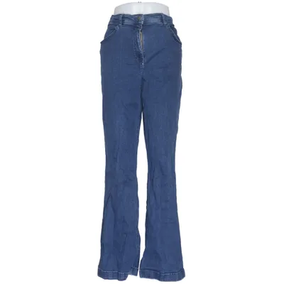 Jean (Bleu) de Pure by Ulla Popken Coton, Élasthane
