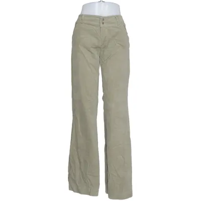 Corduroy broek (Groen) van Design by Si Katoen, Elastaan