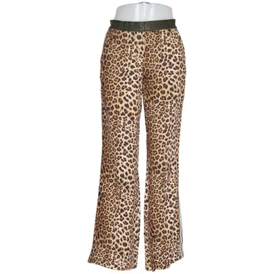 Palazzo broek (Bruin, Zwart, Beige) van Summum Woman Viscose