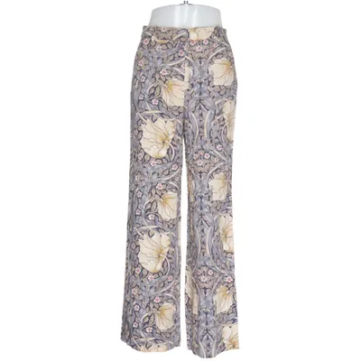 Pantalon patte d'éléphant (Bleu, Multicolore) de William Morris & Co. x H&M Viscose, Lyocell, Polyester
