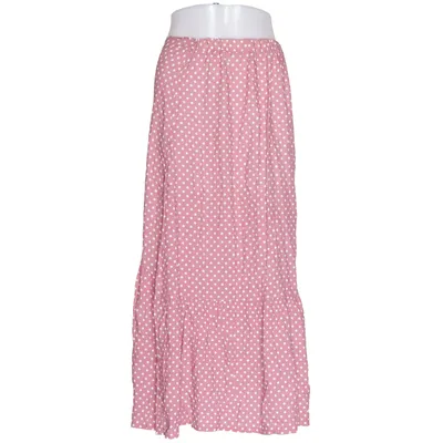 Jupe longue (Rose, Blanc)