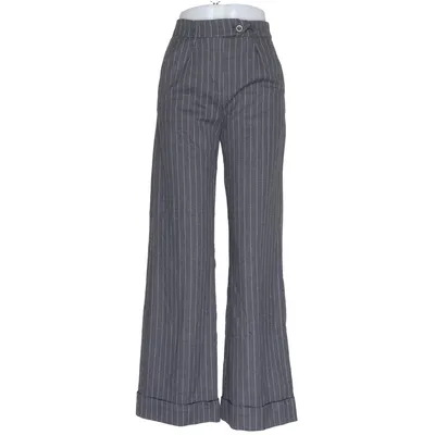 Pantalon patte d'éléphant (Gris) de Bershka Élasthane, Polyester, Viscose