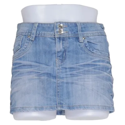 Spijkerrok (Blauw) van Revers Jeans