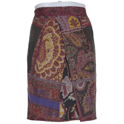 Nederdel (Lilla, Flerfarvet) fra Etro Acetat, Elastan, Polyamid, Viscose, Uld