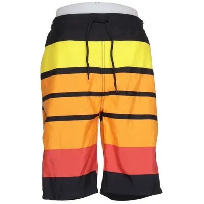 Shorts de bain (Jaune, Orange, Rouge, Noir) de 1982 Polyester