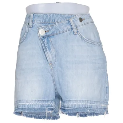 Denim shorts (Blauw) van Nghtbrd Katoen