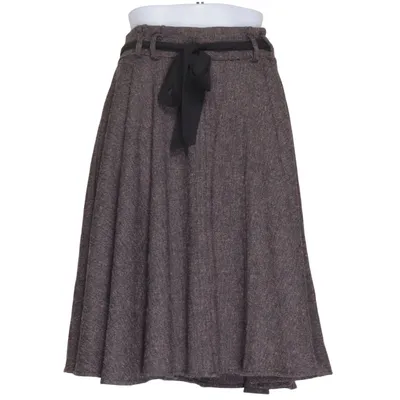 Rok (Bruin) van Mint & Berry Elastaan, Polyester, Viscose