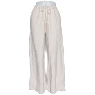 Palazzo broek (Beige) van Divided by H&M Linnen, Viscose