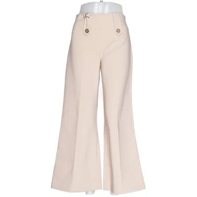 Pantalon patte d'éléphant (Beige) de Rinascimento Élasthane, Polyester
