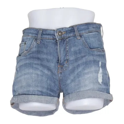 Denim shorts (Blauw) van Blue Motion Katoen, Elastaan