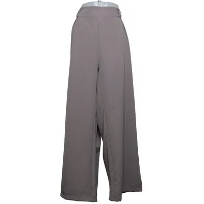 Pantalon patte d'éléphant (Gris) de Selfie Élasthane, Polyester