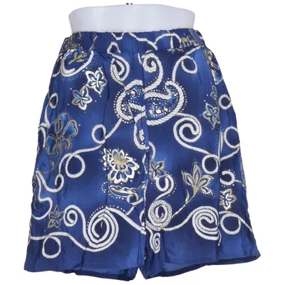 Badshorts (Blå, Vit, Guldfärgad) från Gottex Viskos