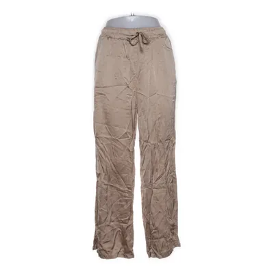 Palazzo broek (Beige) van Glam'Up Zijde, Viscose