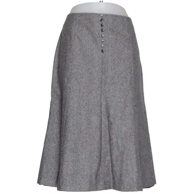 Nederdel (Grå) fra Yoors Bomuld, Polyester, Uld