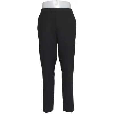 Suit pants (Black) from Dobell Elastane, Recycled polyester, Viscose