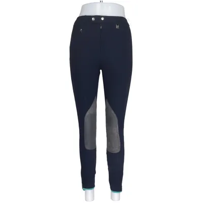 Rijbroek (Blauw, Grijs, Groen) van Cavallo Polyamide