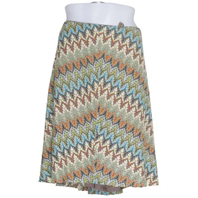 Rok (Blauw, Bruin, Meerkleurig) van Fox's Acryl, Katoen, Elastaan, Polyester, Viscose