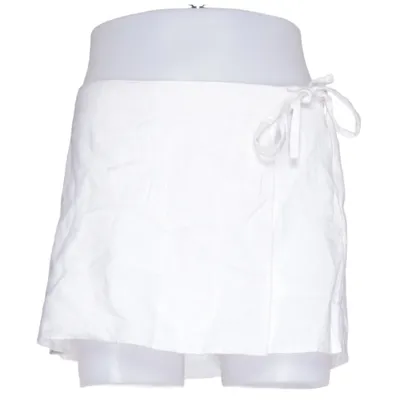 Wrap skirt (White) from Hollister Linen, Polyester, Viscose