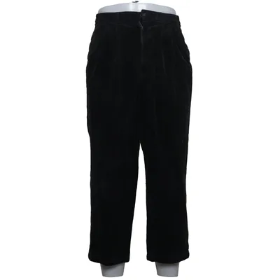 Corduroy pants (Black) from Penthouse Cotton, Polyurethane