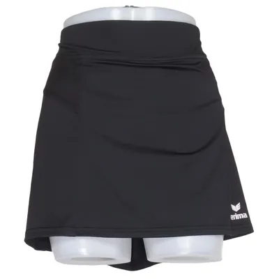 Jupe de sport (Noir) de Erima Élasthane, Polyester
