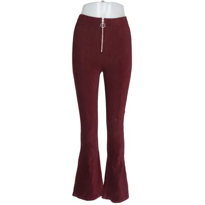 Corduroy broek (Lila) van Topshop Petite Katoen, Elastaan, Polyester