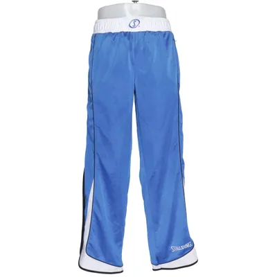 Træningsbukser (Blå, Hvid) fra Spalding Polyester