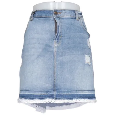 Jupe en jean (Bleu) de Janina Denim Coton, Élasthane
