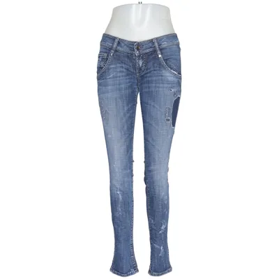 Jeans (Blue) from Met Cotton, Elastane