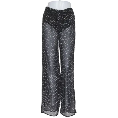 Broek (Zwart, Wit) van Pull & Bear Polyester