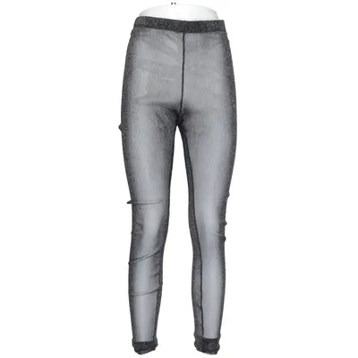Leggings (Sort, Sølv) fra H&M Metallfiber, Polyamid