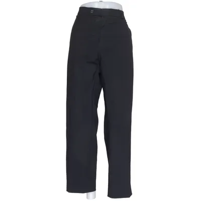 Suit pants (Black) from Flexible Elastane, Polyester, Wool