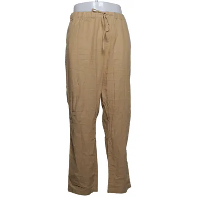 Pants (Beige) from H&M Cotton, Linen, Polyester