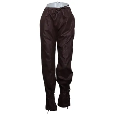 Pants (Coated Denim Ankle Tie Joggers) from RGNC x Nu-In Elastane, Organic cotton, Recycled polyester