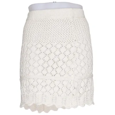Jupe (Blanc) de Miss Selfridge Coton, Polyester