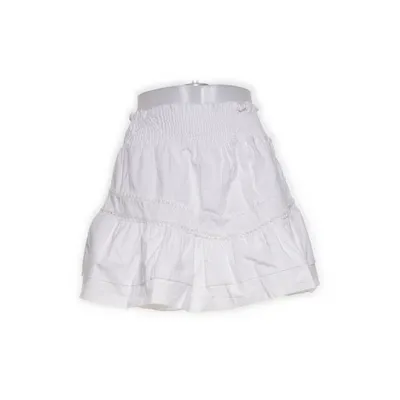 Kjol (Vit) från Meet Me There Bomull, Elastan