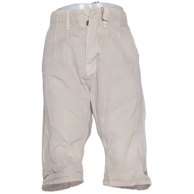 Trekvart bukser (Beige) fra Blue de Genes Bomuld, Linned