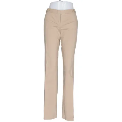 Chinos (Beige) van Massimo Dutti Woman Katoen, Elastaan
