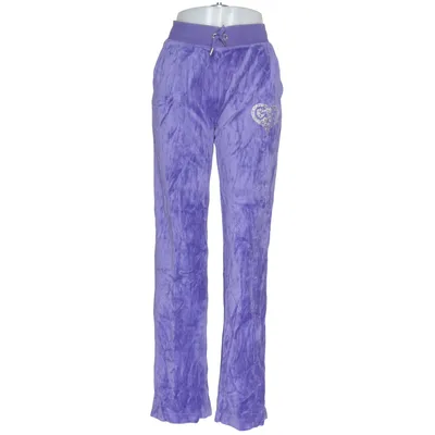Joggingbroek (Lila) van Ganni x Juicy Couture Organisch katoen, Gerecycled katoen, Gerecycled polyester