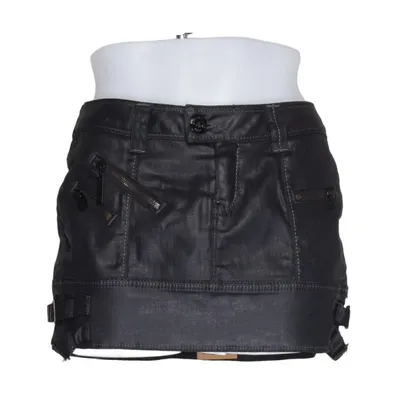 Jupe en jean (Gris) de Guess Jeans Coton, Élasthane, Polyamide