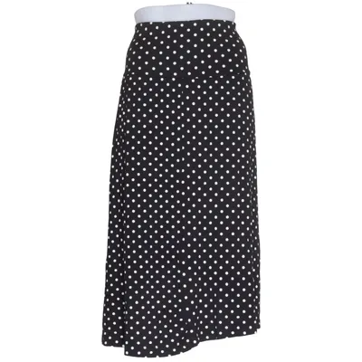 Jupe (Noir, Blanc) de Ulla Popken Élasthane, Viscose