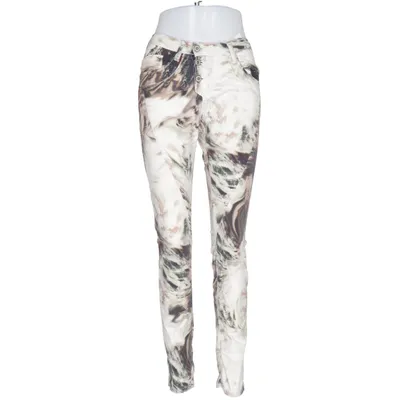 Jeans (Hvid, Grå, Brun) fra Please Vintage Glam Bomuld, Elastan