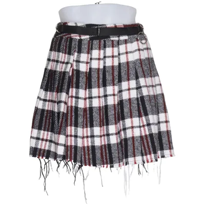 Rock (Weiß, Schwarz, Rot) von Current Mood Baumwolle, Polyester
