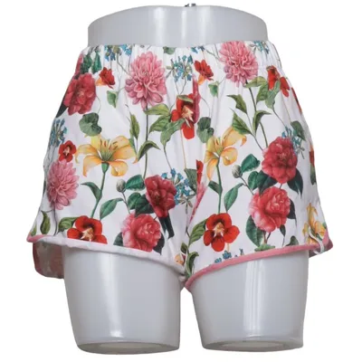 Shorts (Hvid, Flerfarvet) fra Rösch Bomuld, Elastan