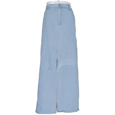 Spijkerrok (Blauw) van Boohoo Blue Katoen, Elastaan, Polyester, Viscose