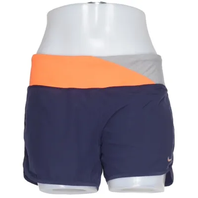 Trainingsshorts (Blauw, Oranje, Grijs) van Nike Elastaan, Polyester