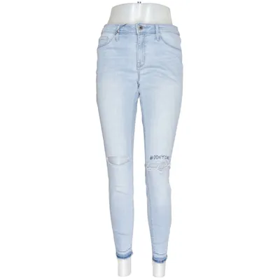 Spijkerbroek (Jegging) van Mossimo Katoen, Elastaan, Gerecycled polyester