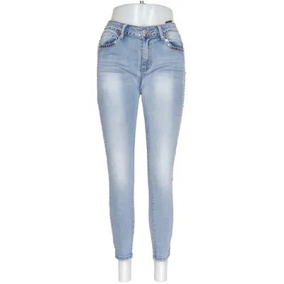 Jeans (Blue) from Redial Cotton, Elastane, Polyester